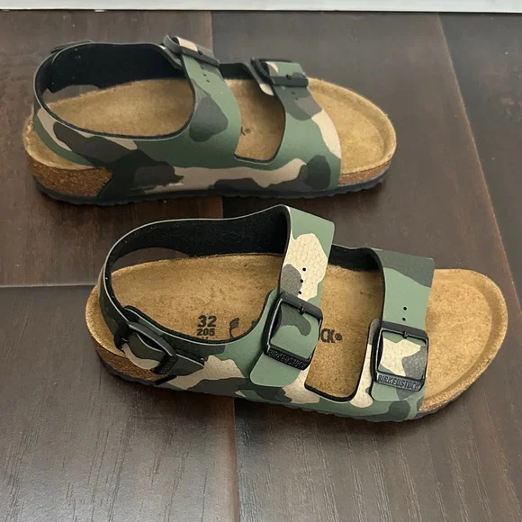 Birkenstock Milano Kinder Camo Sandals - Picture 5 of 5